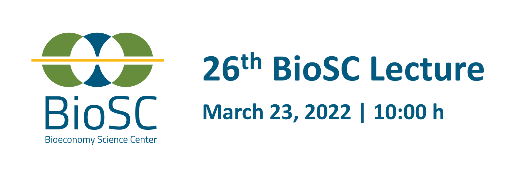 Coming up: 26th BioSC lecture with Dr. Tanja Kostic